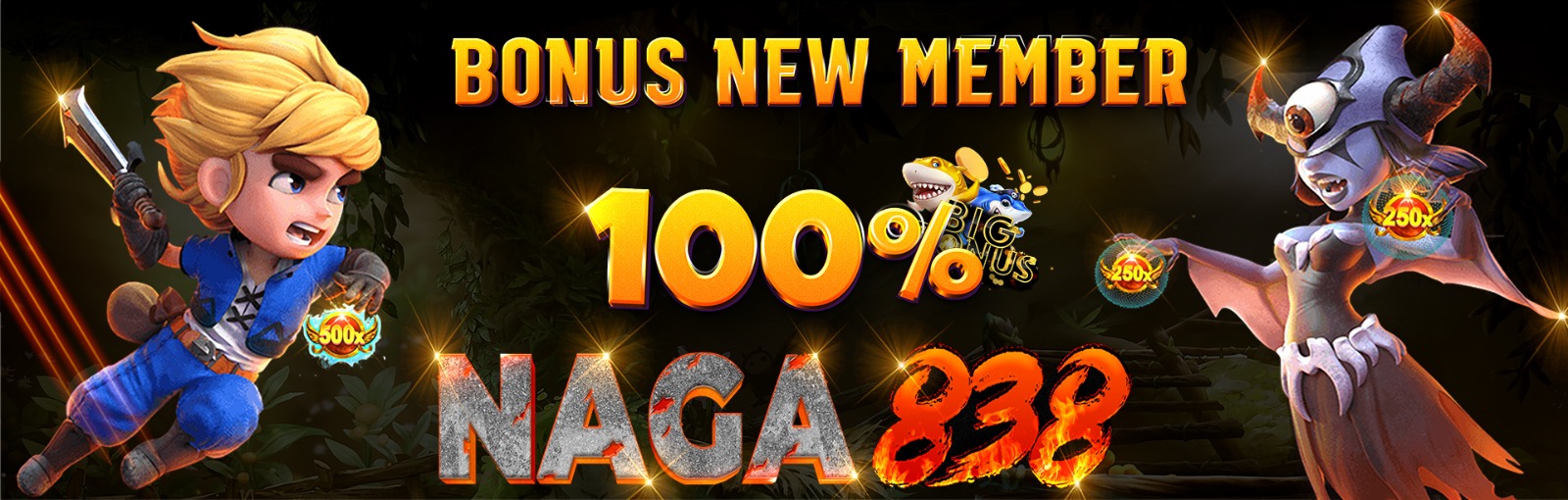 Bonus Newmember 100%